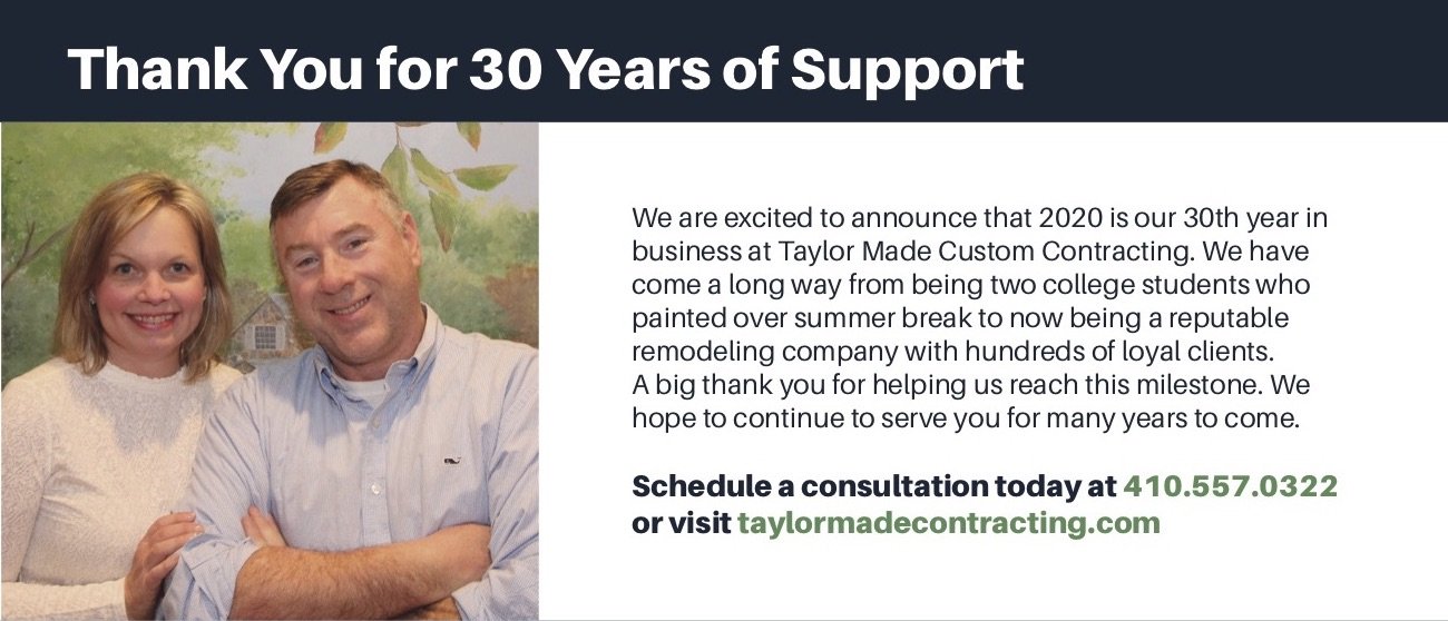 Thank You for 30 Years of Support